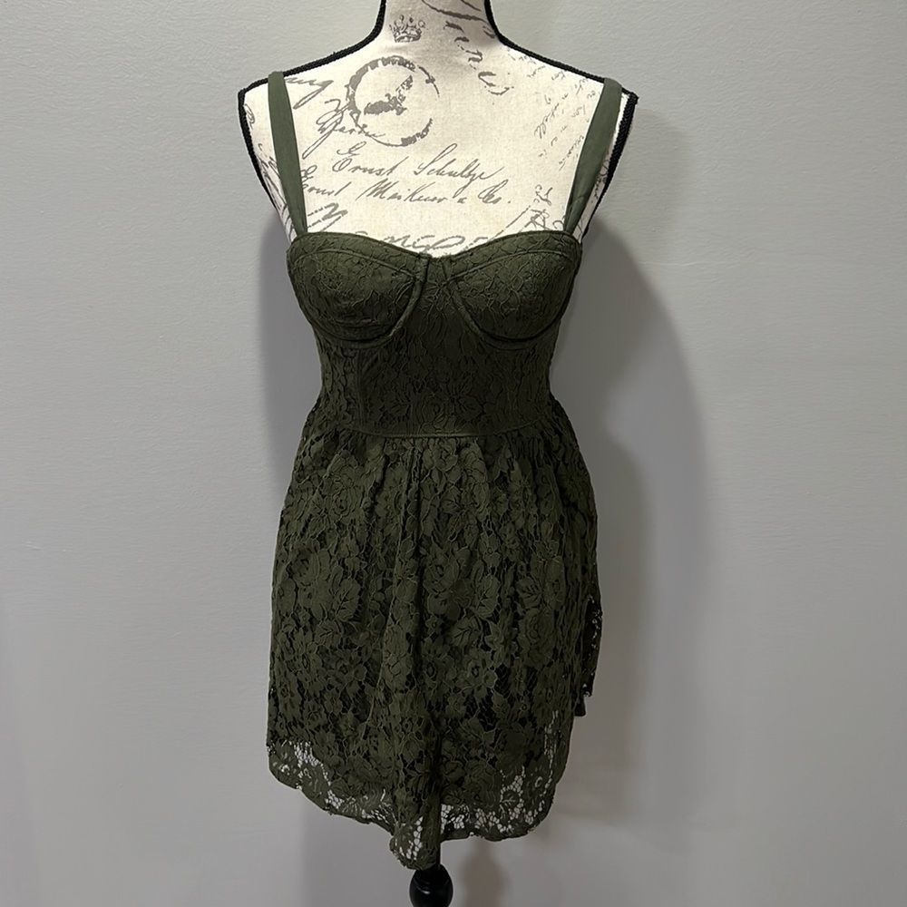 Abercrombie & Fitch Corset Mini Dress